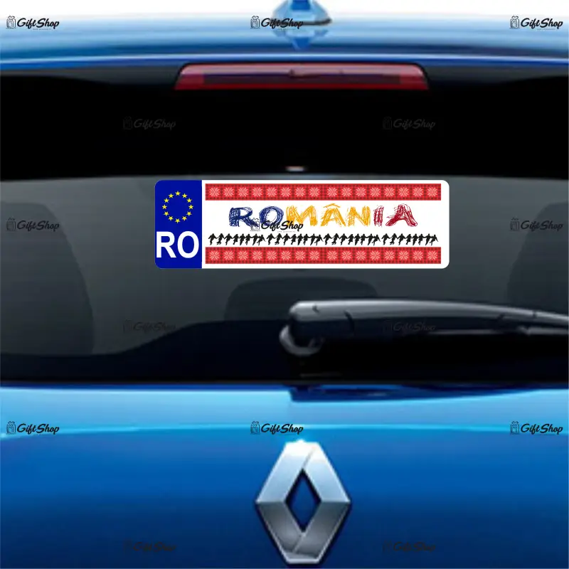Romania model 6, indicator masina, dimensiune 500x100 mm